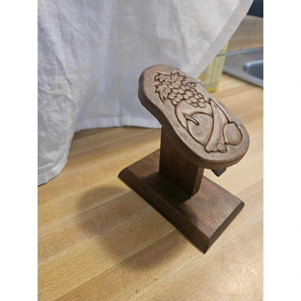Vintage Country Farmhouse Wooden Recipe Note Card‎ Holder 4